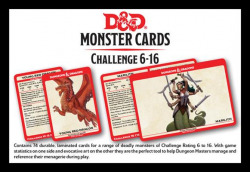 D&D Spellbook Cards: Monster Deck 6-16 (74 cards)
