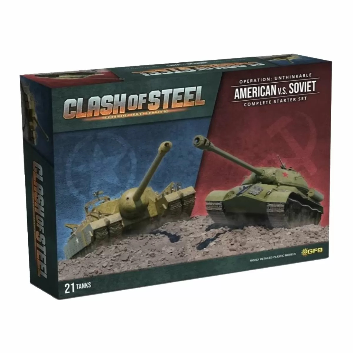 Clash of Steel: USA vs Soviet Starter Set