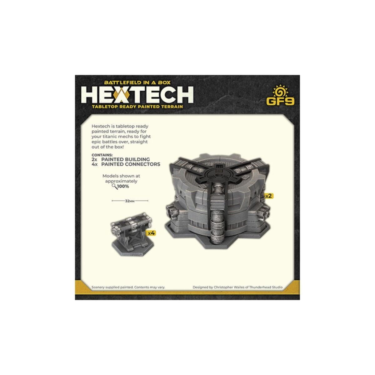 Hextech: Industrial Fluidworks: Large Storage Tanks (x2)