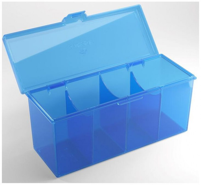 Gamegenic Fourtress Holds 320 Sleeves Deck Box Blue