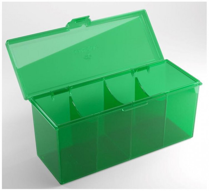 Gamegenic Fourtress Holds 320 Sleeves Deck Box Green