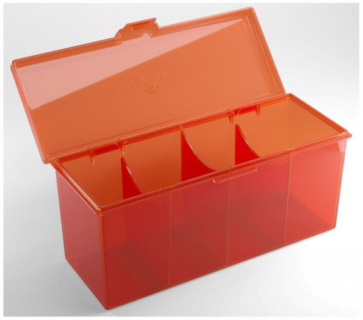 Gamegenic Fourtress Holds 320 Sleeves Deck Box Red