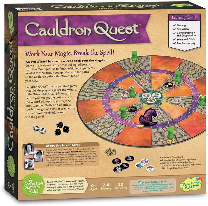 Cauldron Quest: Work Your Magic, Break the Spell!