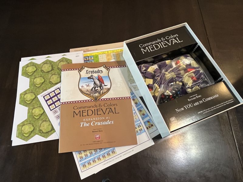 Commands & Colors Medieval - Expansion 1 Crusades Mid-Eastern Battles 1