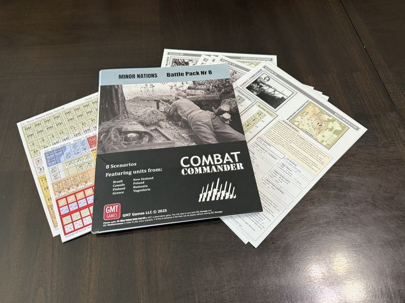 Combat Commander Battle  Pack #8 - Minor Nations