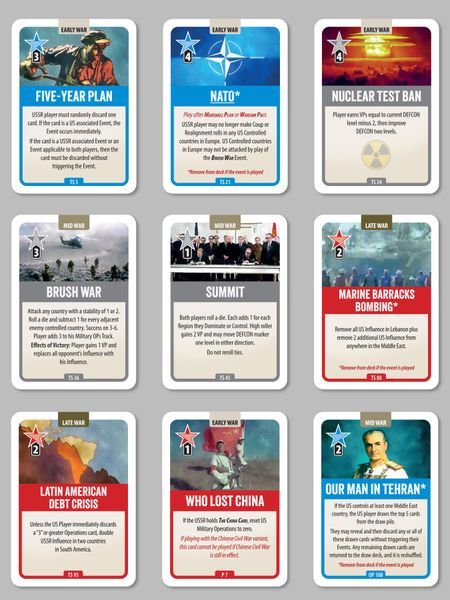 Twilight Struggle: 20th Anniversary Hall of Fame Edition