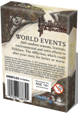 Folklore the Affliction: World Events