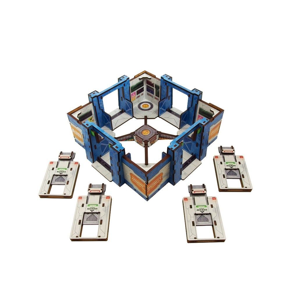 Infinity Scenery - District 5 Objective Room Mark 3 PREPAINTED (blue)