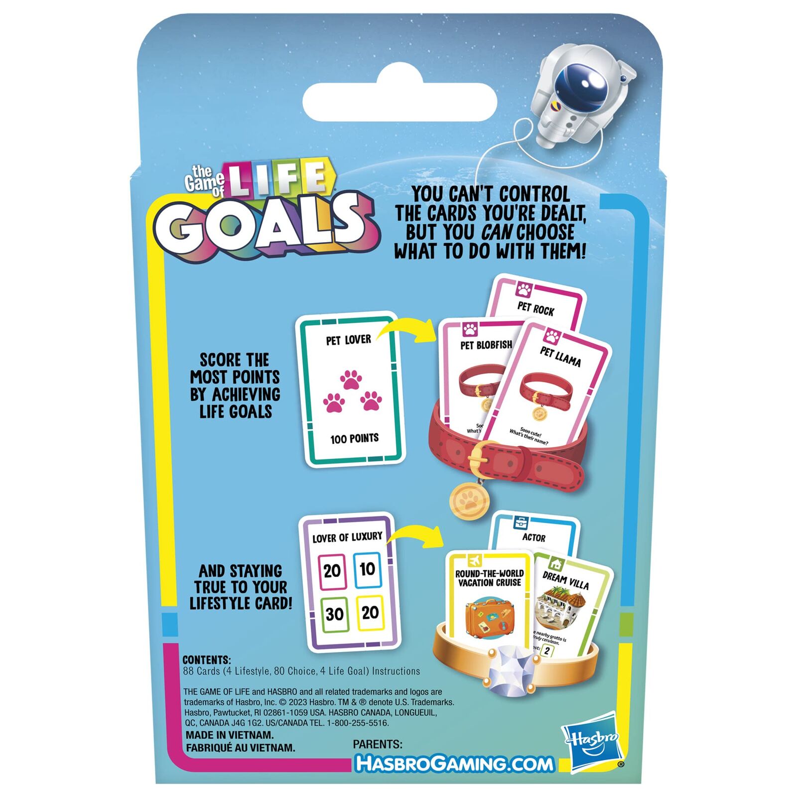 The Game of Life: Goals