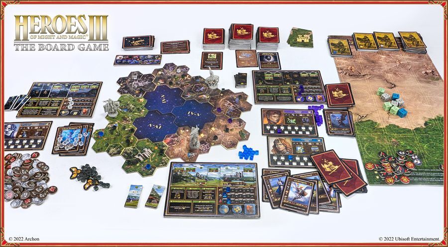 Heroes Of Might & Magic III: The Board Game: Core Game