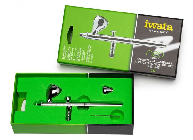 Neo for Iwata - CN Gravity Feed Dual Action Airbrush