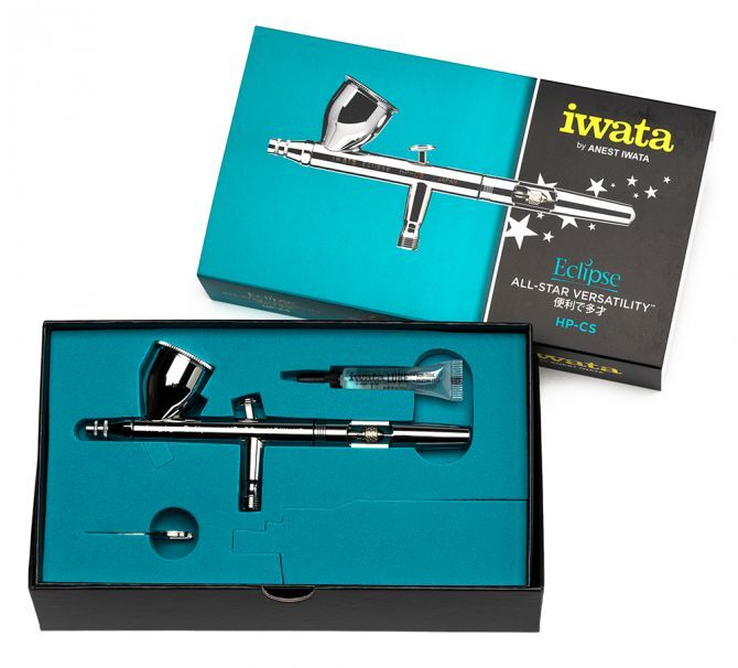 Iwata - Eclipse HP-CS Gravity Feed Dual Action Airbrush