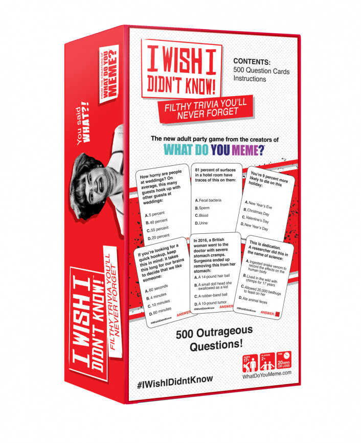 I Wish I Didn't Know