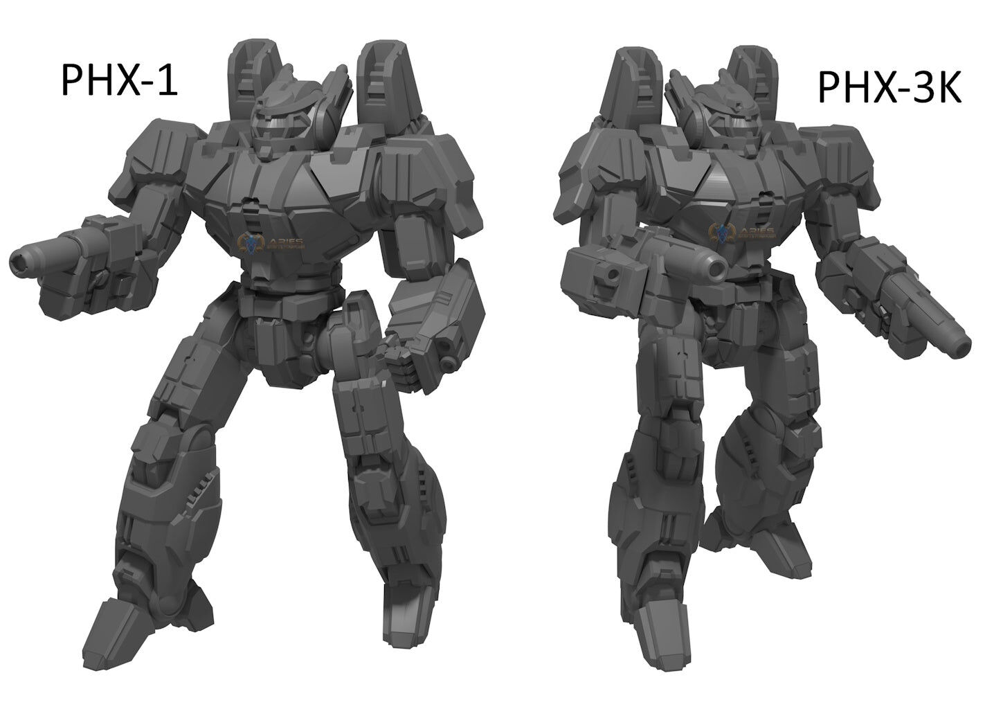 Battletech Miniatures: Phoenix Hawk PXH-1/3K