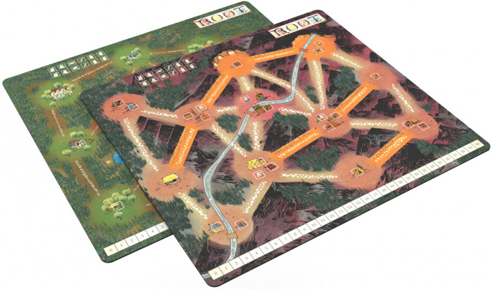 Root: Mountain and Lake Playmat