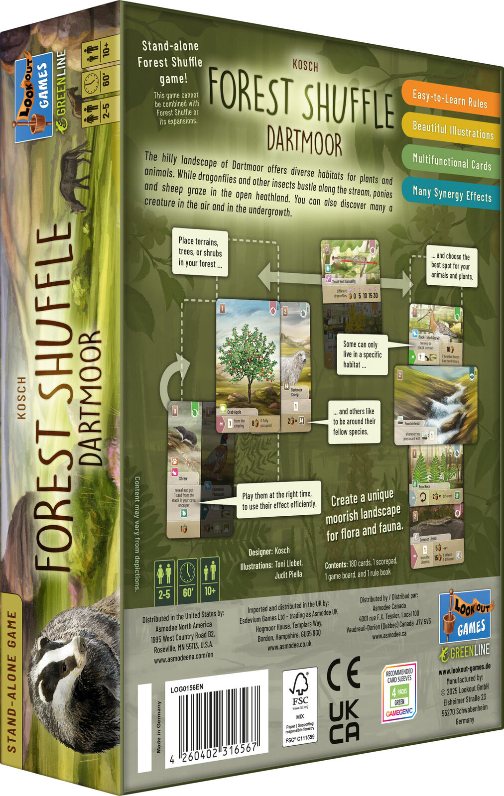 Forest Shuffle: Dartmoor