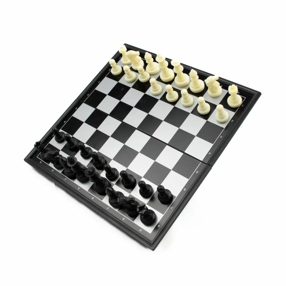 Plastic Magnetic Travel Chess Set - 20 cm Foldable Board