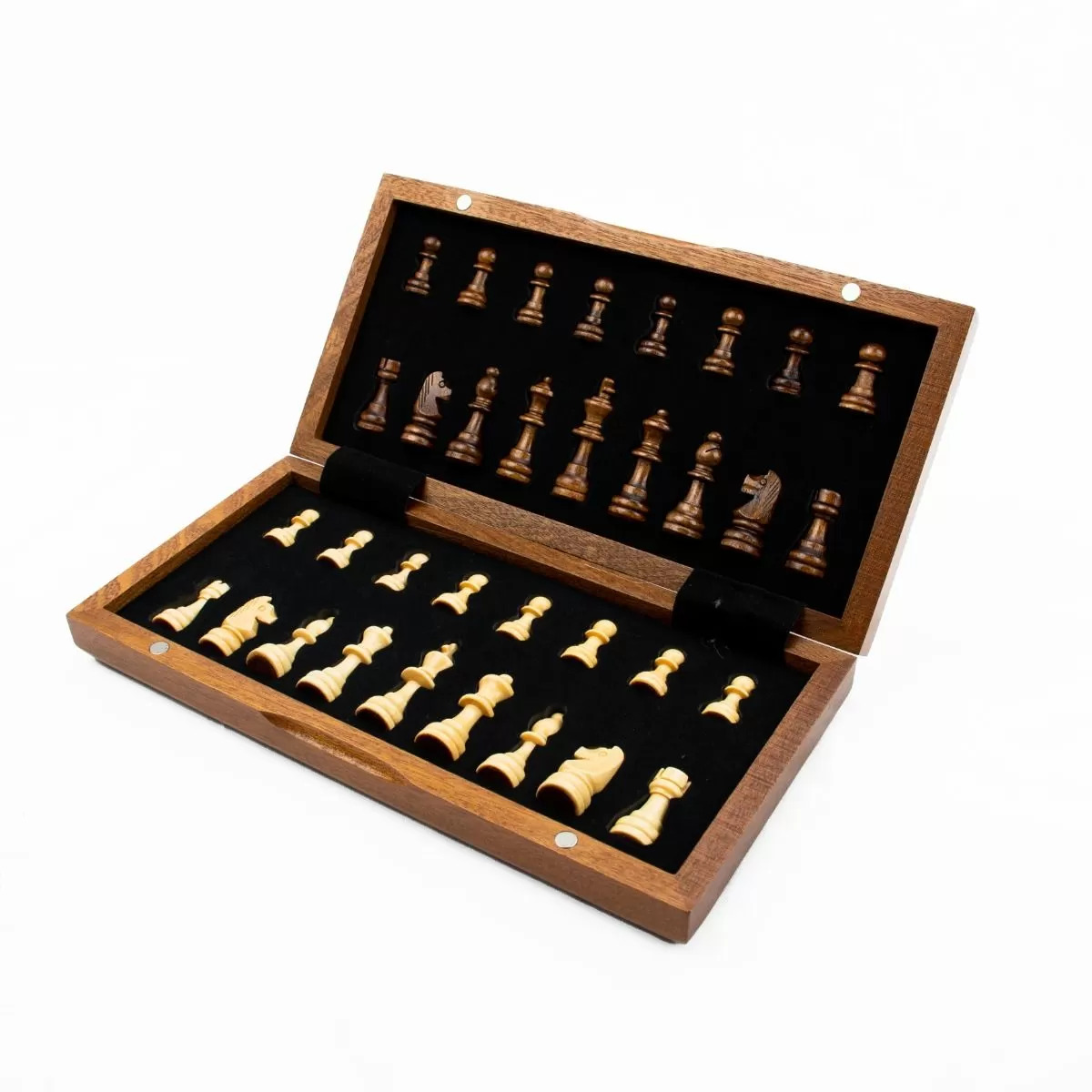 Wooden Magnetic Chess Set - 30cm Board