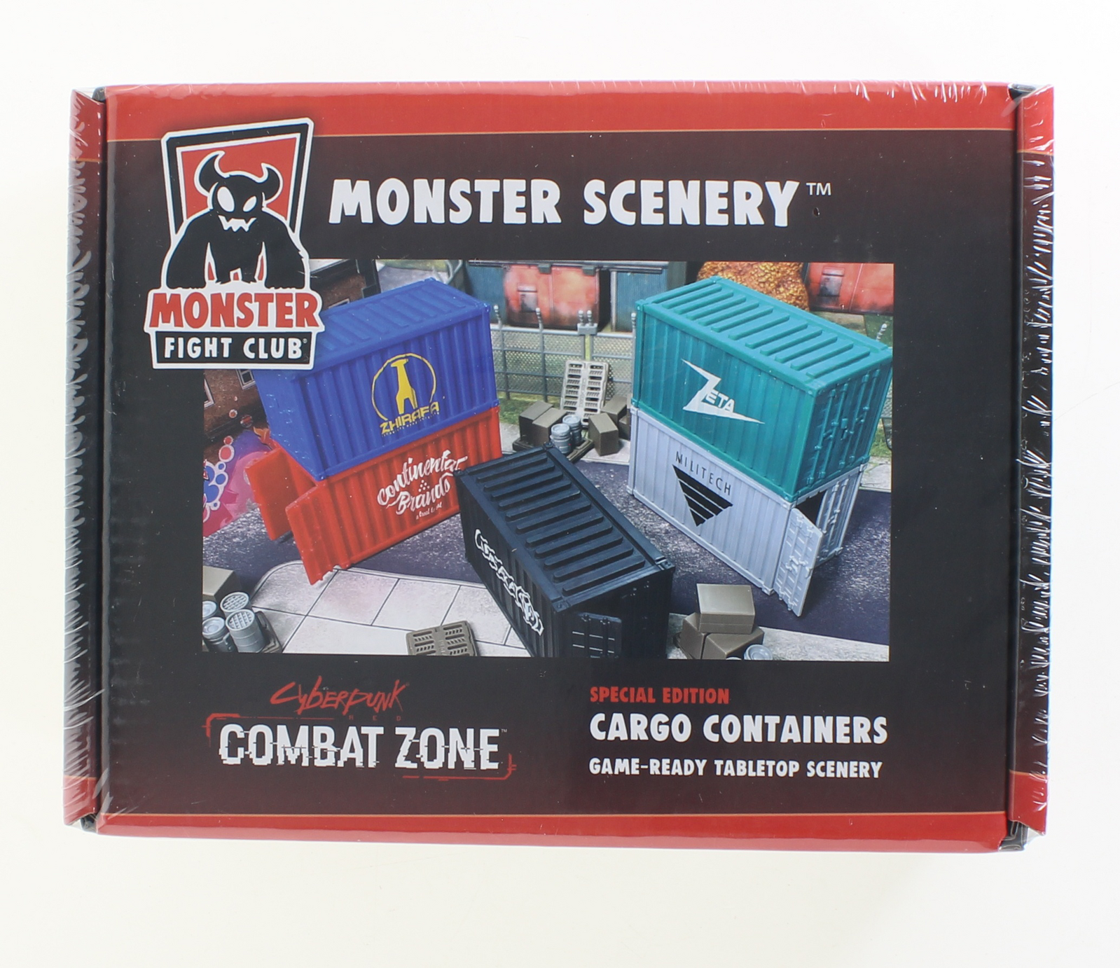Cyberpunk RED: Combat Zone: Cargo Containers: Cyberpunk Limited Edition
