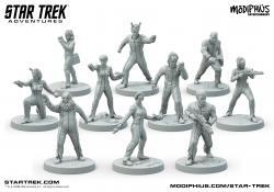 Star Trek Adventures Next Generation Away Team Miniatures Set