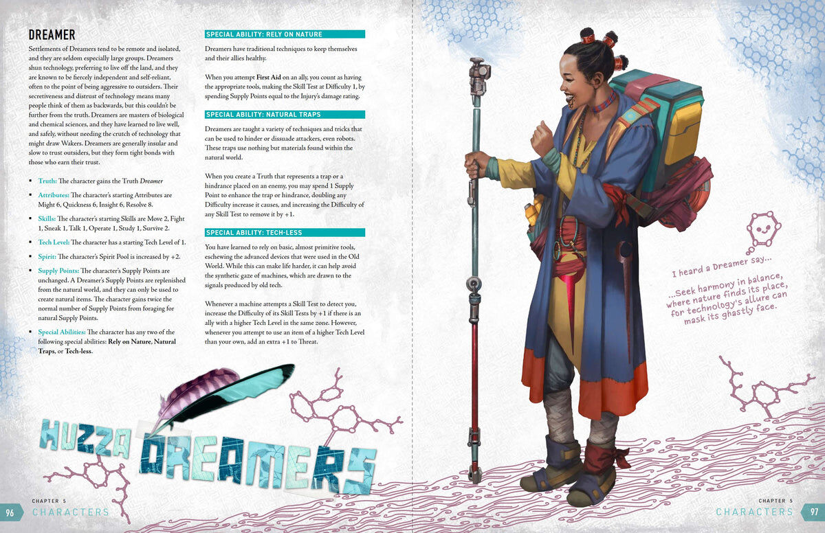 Dreams and Machines RPG: Player's Guide