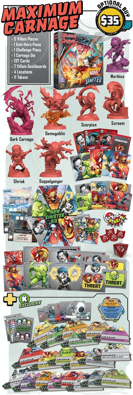 Marvel United - Maximum Carnage