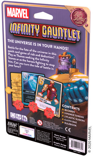 Infinity Gauntlet - A Love Letter Game