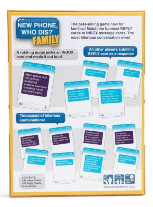 New Phone Who Dis?: Family Edition