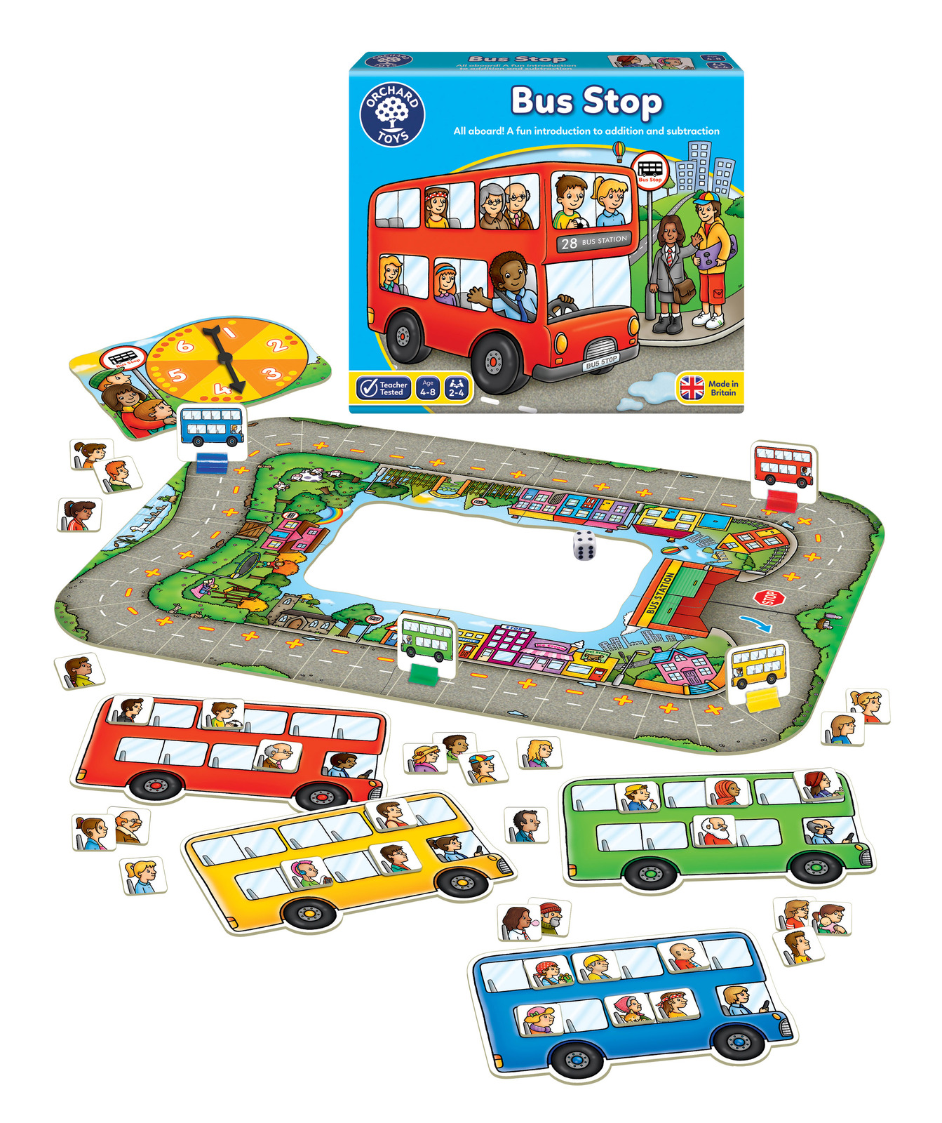 Bus Stop: All Aboard! A Fun Introduction to Addition and Subtraction