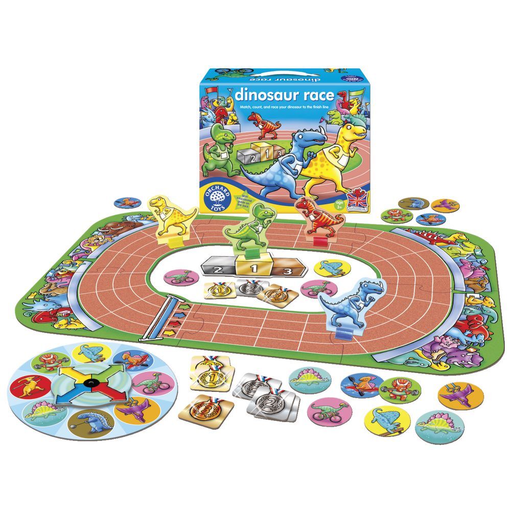 Dinosaur Race: Match, Count and Race your Dinosaur