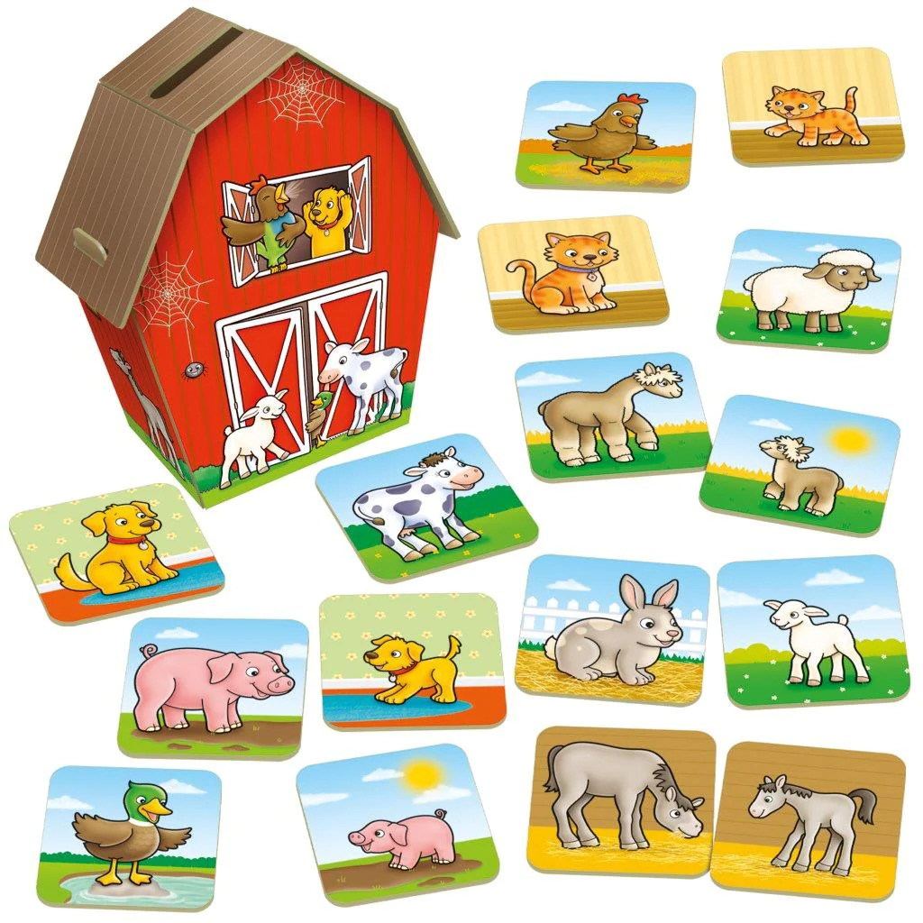 Farmyard Families: A Very First Matching and Posting Game