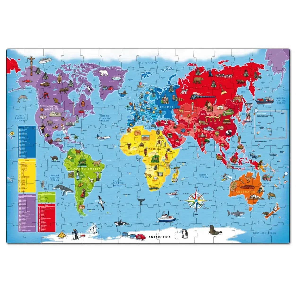 Map of the World Jigsaw Puzzle (150pc)