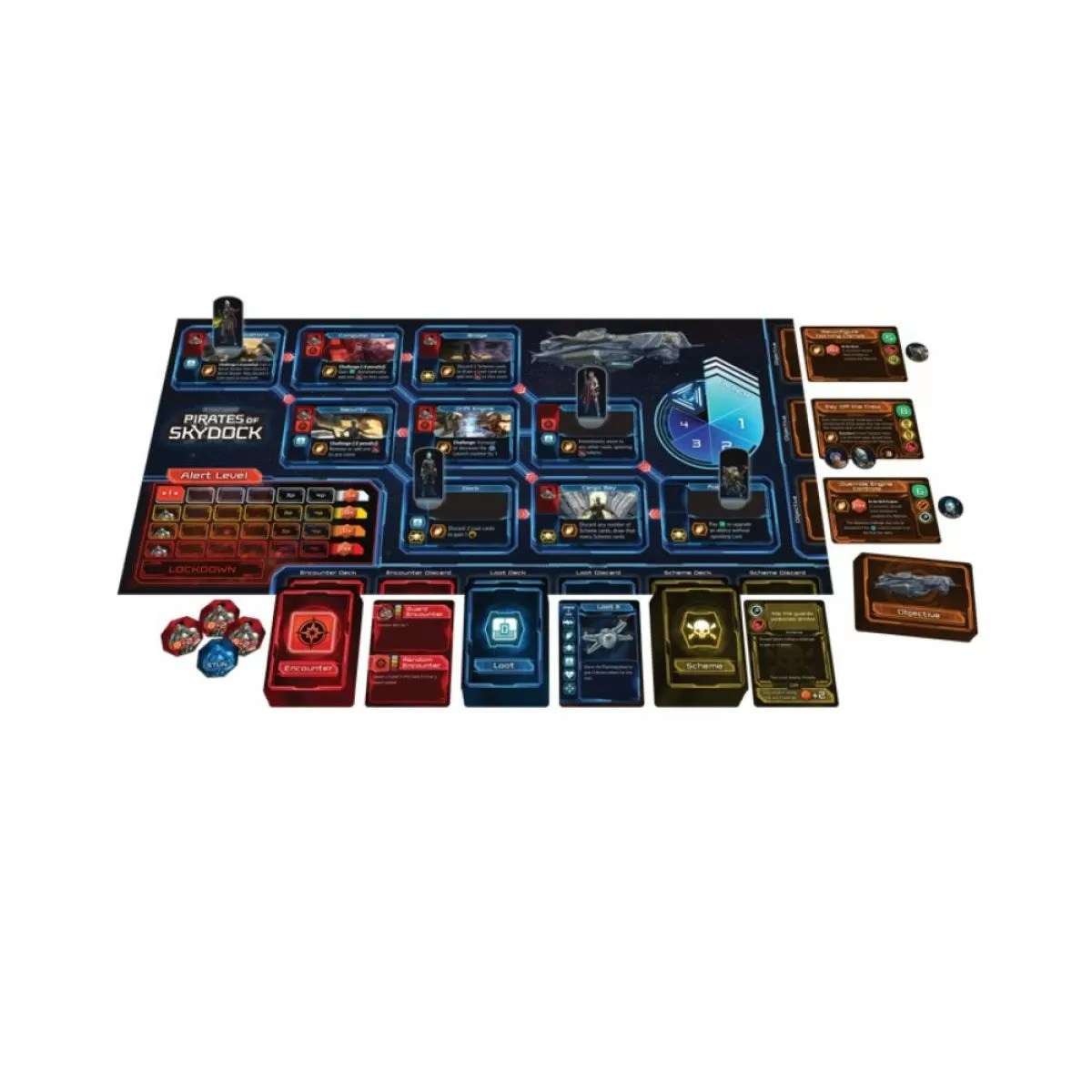Starfinder: Pirates of Skydock Board Game