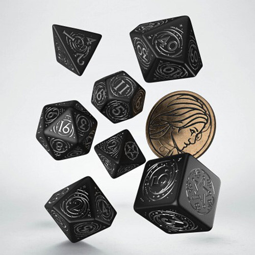 The Witcher Dice Set Yennefer - The Obsidian Star
