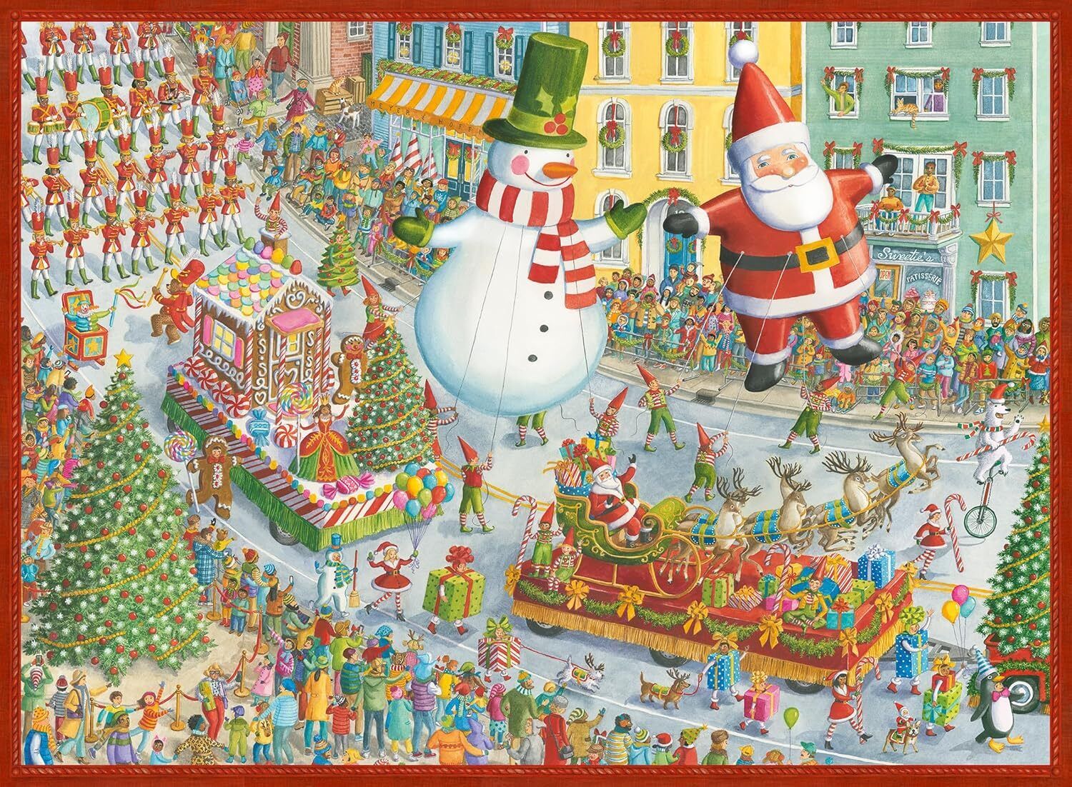 Here Comes Christmas! Jigsaw Puzzle 500pc