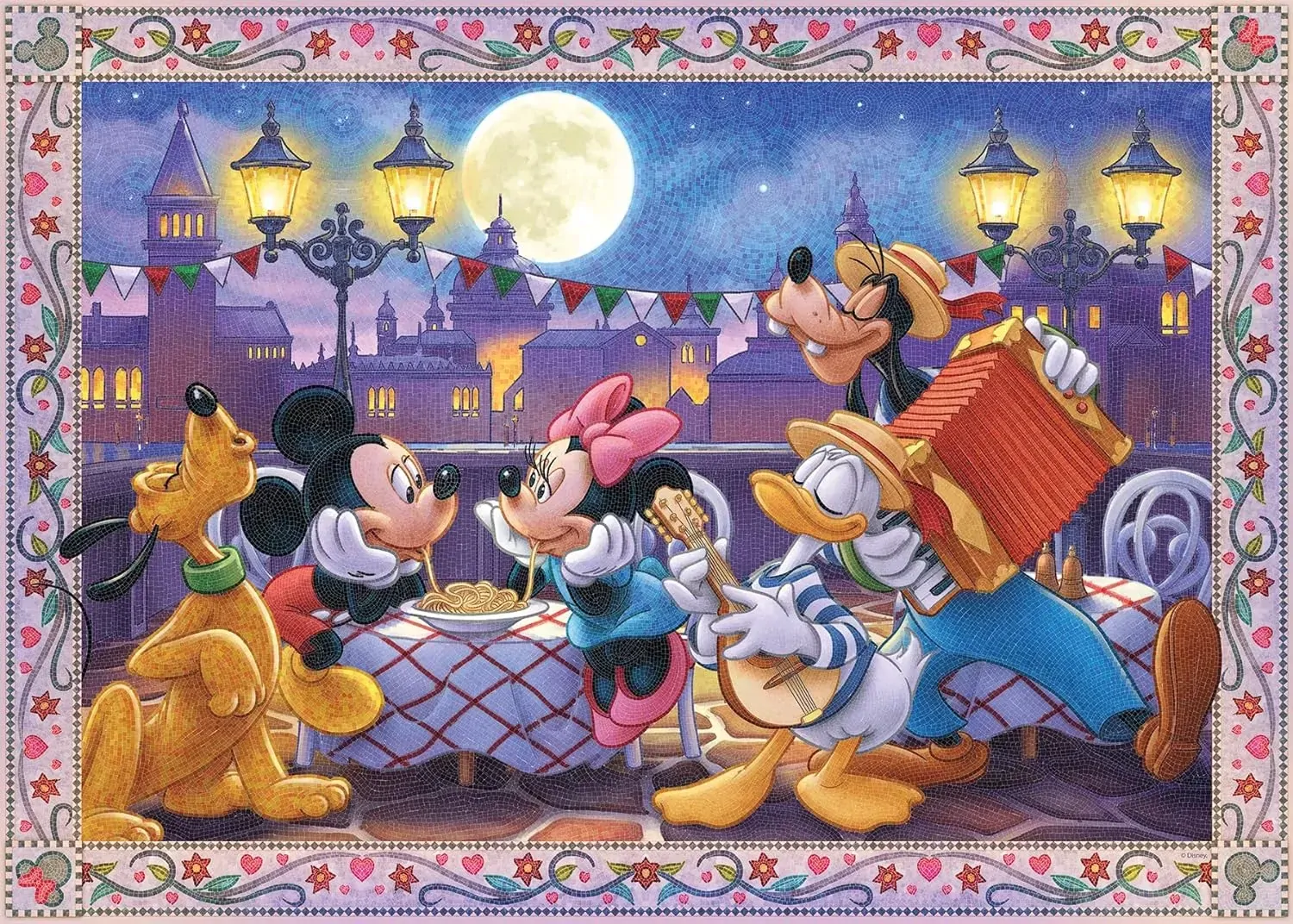 Disney Mosaic Mickey Jigsaw Puzzle 1000pc