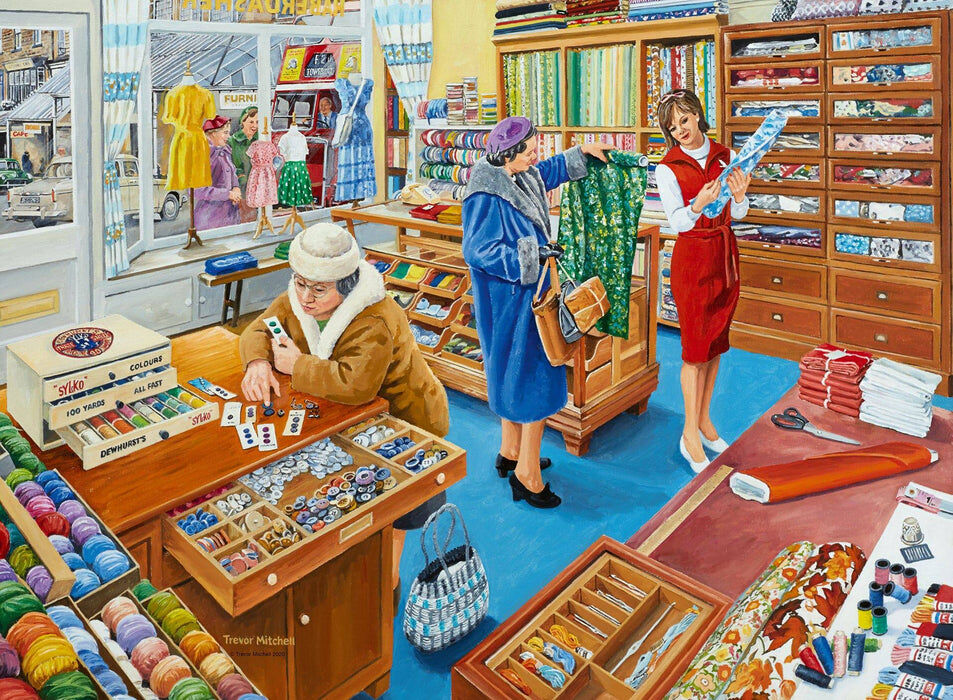 The Haberdasher Jigsaw Puzzle 500pc
