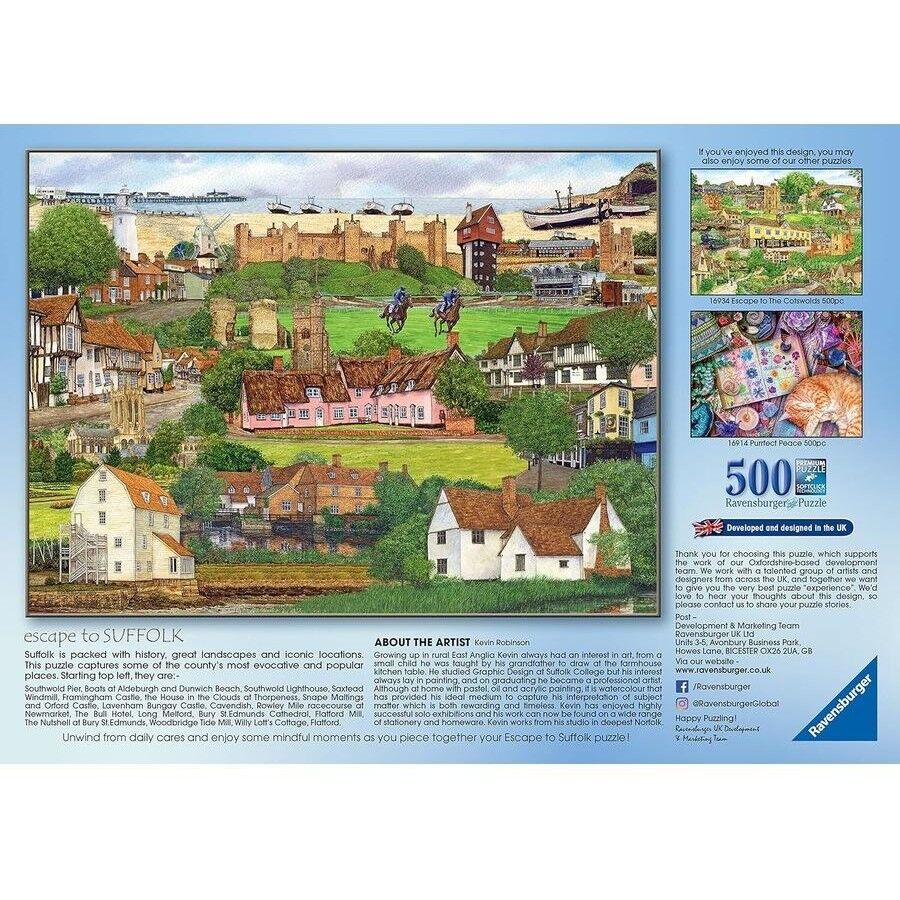 Escape To Suffolk Jigsaw Puzzle 500pc