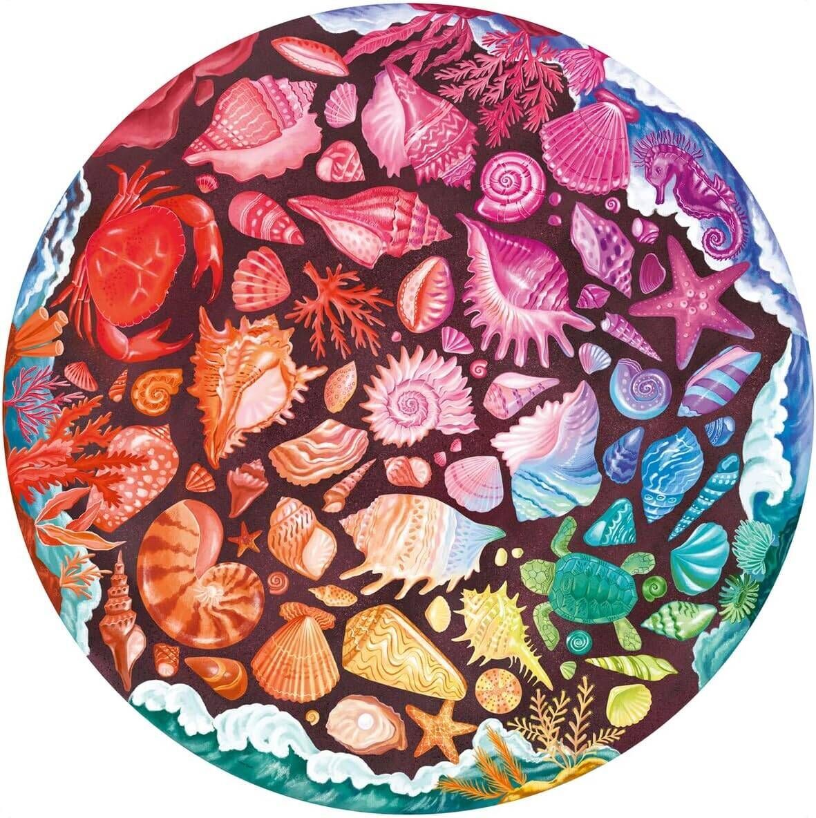 Circle of Colours: Seashells Jigsaw Puzzle 500pc
