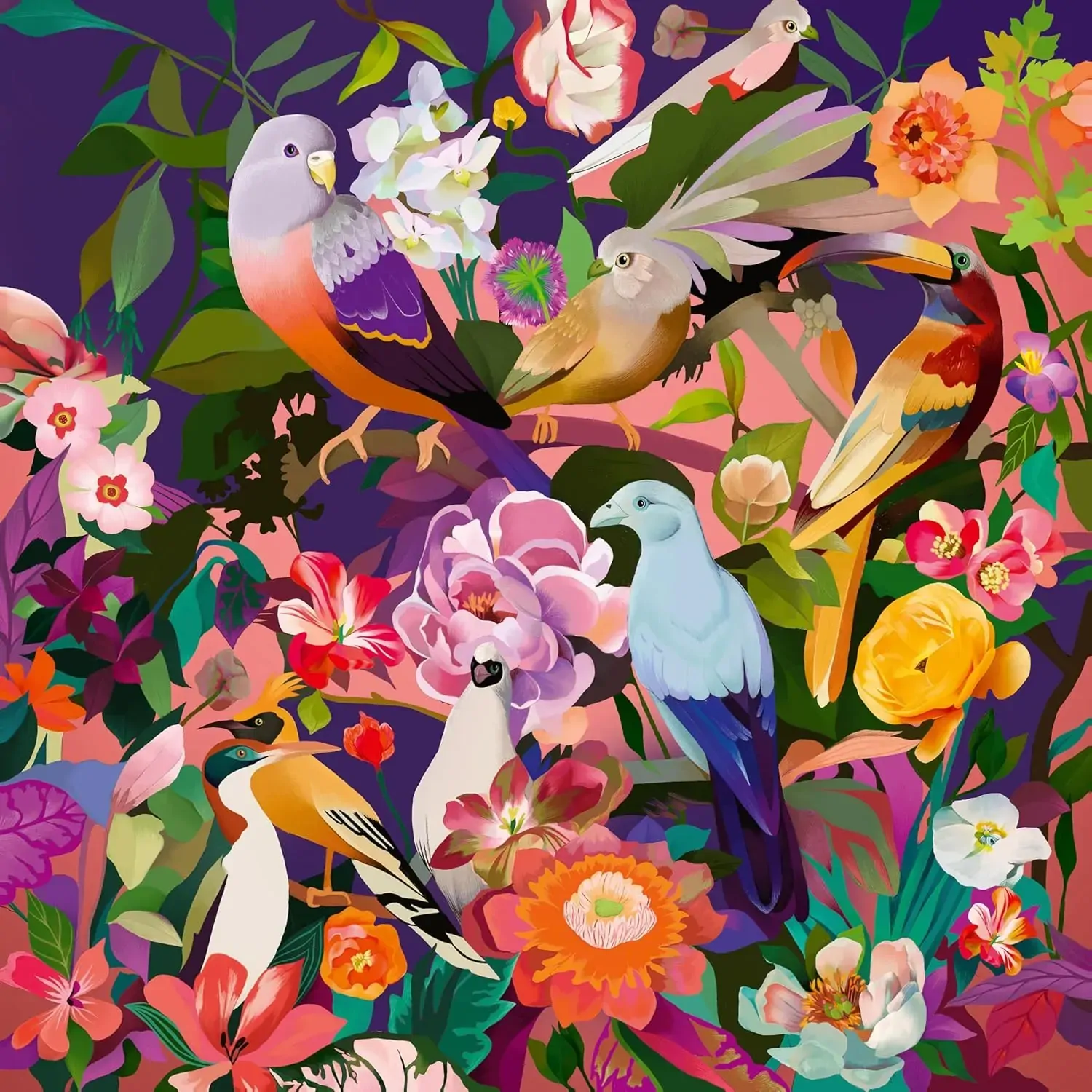 Art & Soul: Bird Watching Jigsaw Puzzle 750pc