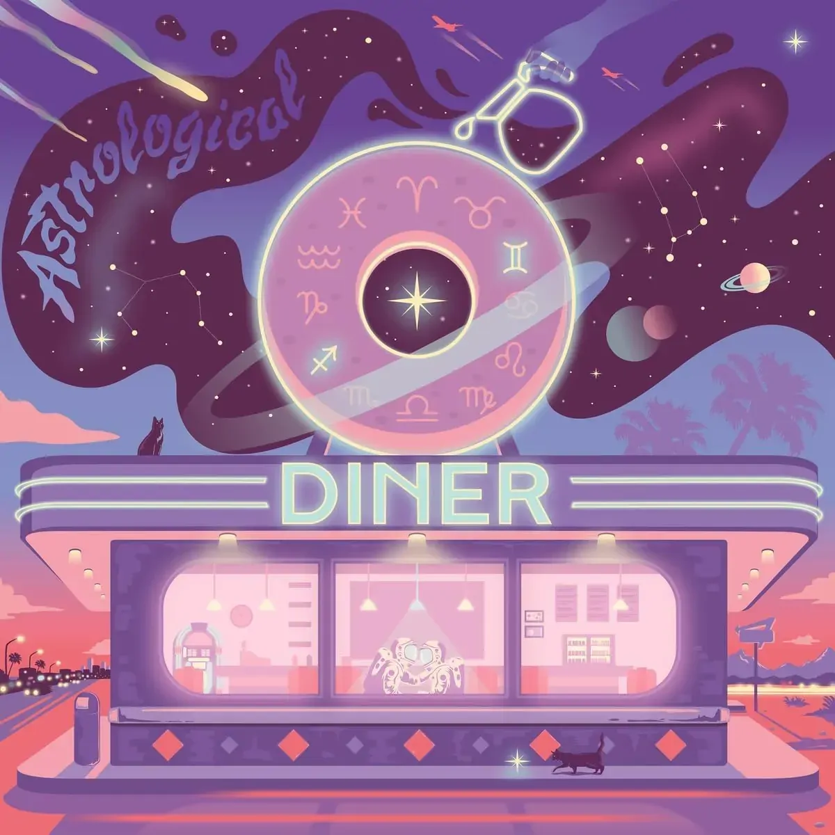 Art & Soul: Astrological Diner Jigsaw Puzzle 750pc