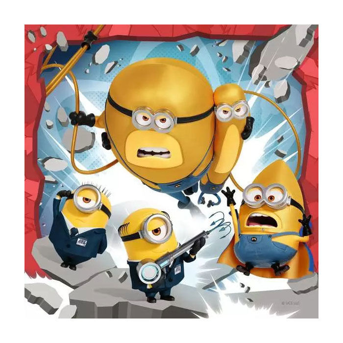 Despicable Me 4 Jigsaw Puzzle 3x49pc