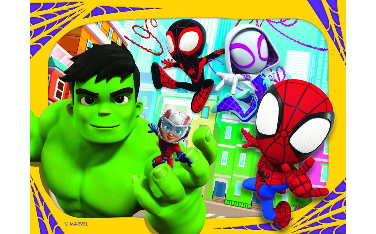 Spidey & His Amazing Friends Jigsaw Puzzle 12/16/20/24pc