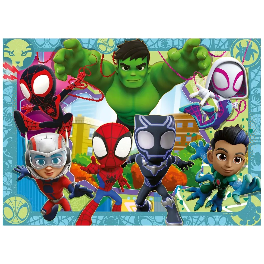 Spidey & His Friends Jigsaw Puzzle Bumper Pack 4x42