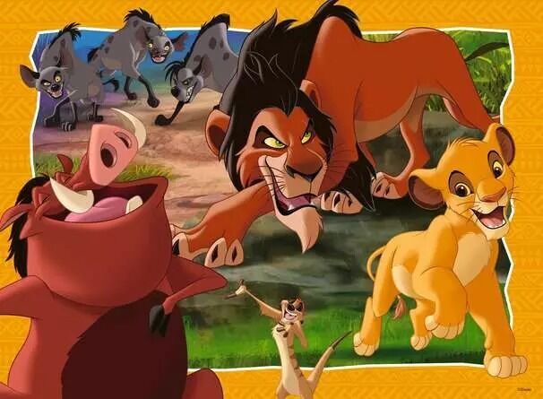 Disney The Lion King Jigsaw Puzzle 200pc