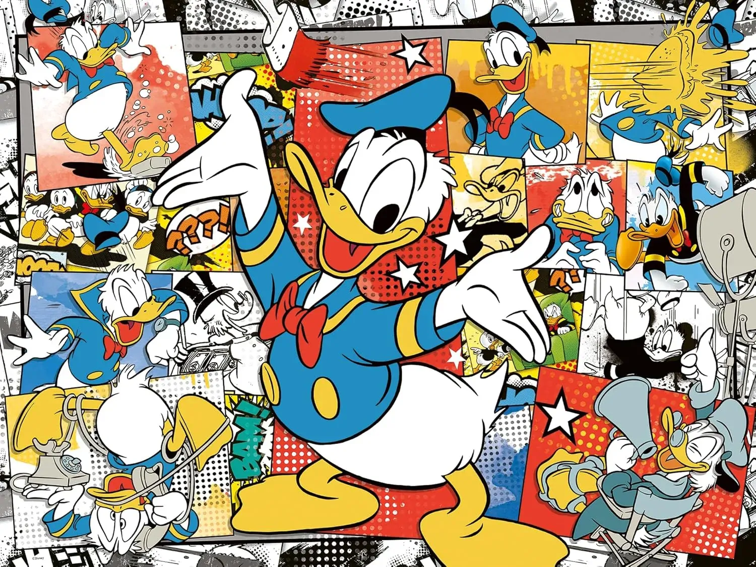 Disney Donald Duck Jigsaw Puzzle 1500pc
