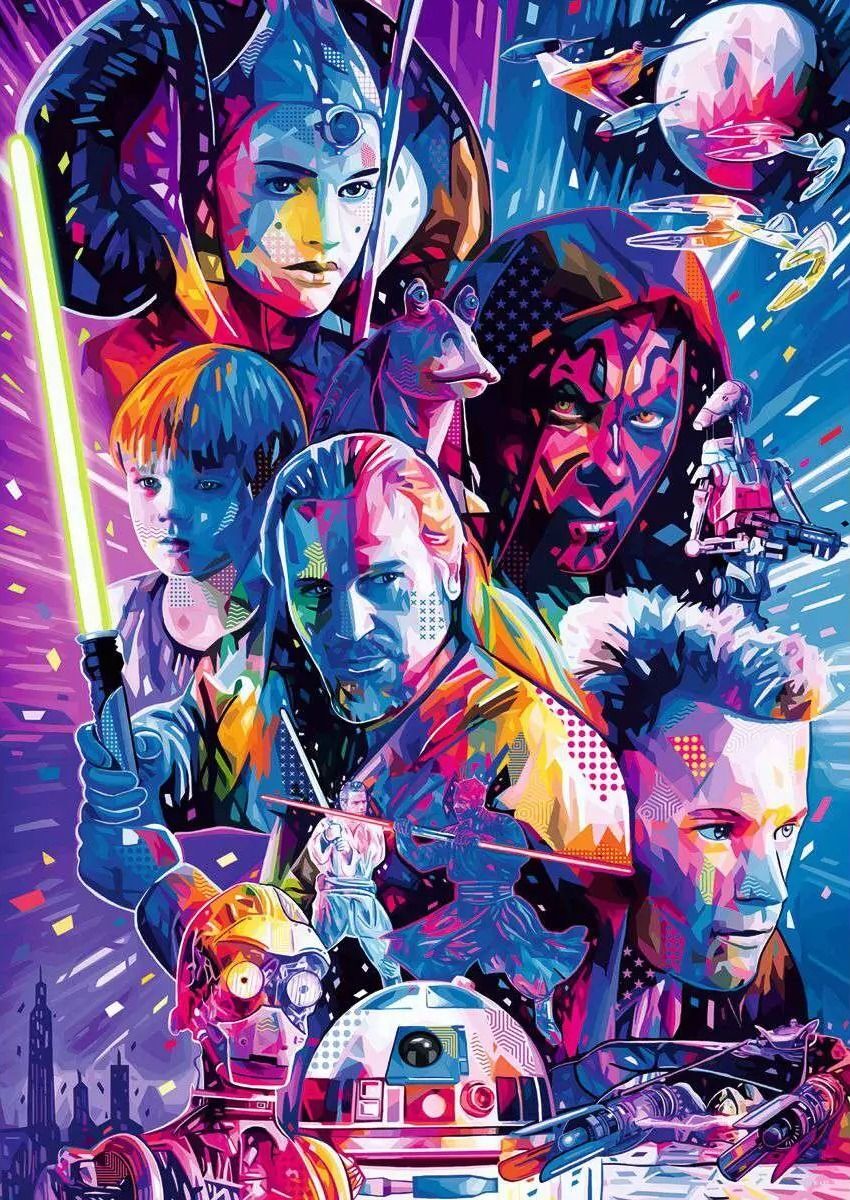 Star Wars The Phantom Menace Jigsaw Puzzle 500pc