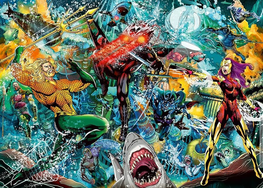 Aquaman Collector's Edition Jigsaw Puzzle 1000pc