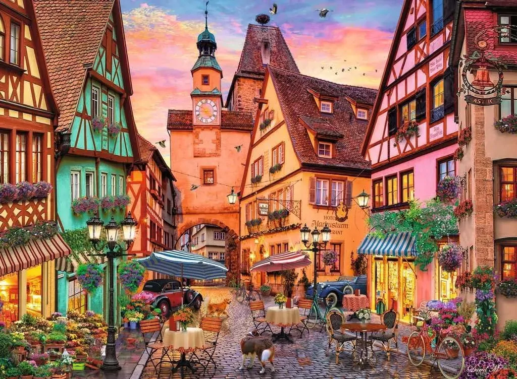 Bavarian Romance Jigsaw Puzzle 500pc