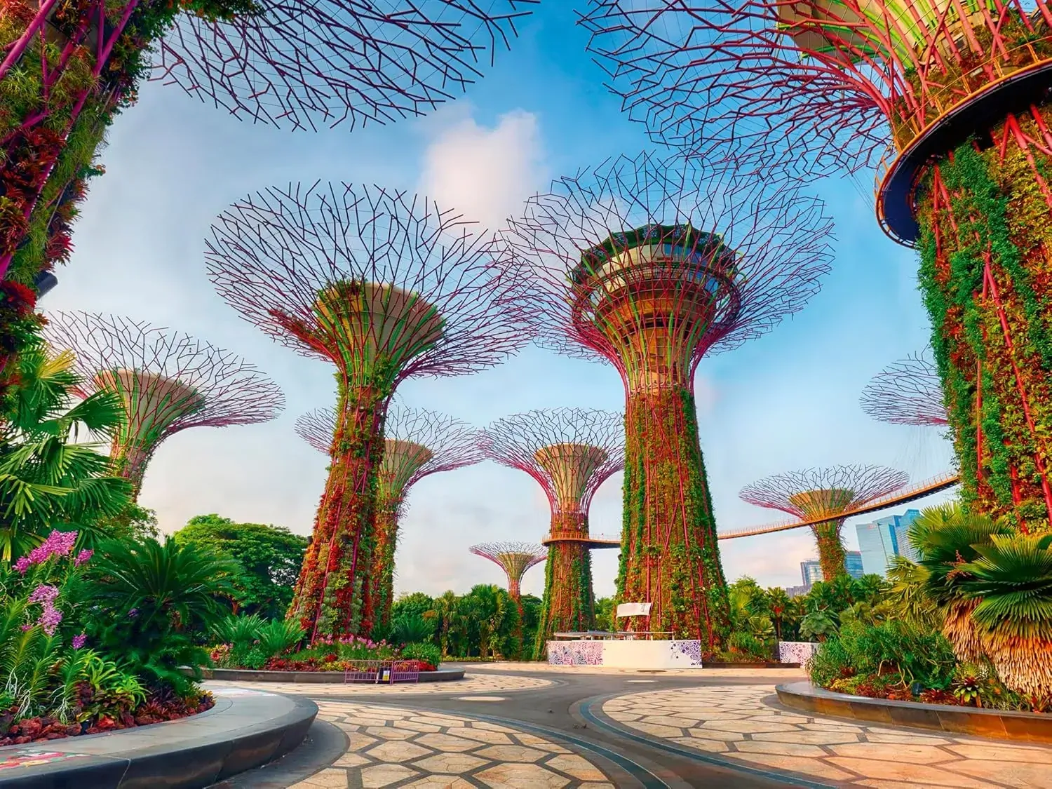 Gardens by the Bay, Singapore Jigsaw Puzzle 1500pc